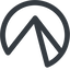 Line, wide, brand, social, network, repo, github, git, codeberg, codeberg-wide icon