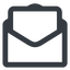 Line, wide, envelope, mail, message, email, letter, contact, sheet, open, read, open-envelope, open-envelope-sheet, envelope-sheet, envelope-sheet-wide icon