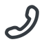 Line, up, wide, phone, call, dial, number, phone-wide, telephone icon