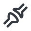 Line, wide, plug, brain, synapse, neuron, joint, memory, receptor, synapse-wide icon