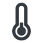 Line, wide, temperature, low, freeze, thermometer, cold, temperature-low, temperature-low-wide icon