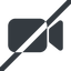 Line, down, wide, horizontal, mirror, youtube, video, prohibited, camera, film, movie, videocamera, videocamera-solid icon