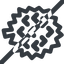 Line, left, prohibited, durian, fruit, exotic, smelly, tropical, durian-wide, food icon