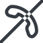 Line, left, wide, prohibited, phone, call, dial, number, phone-wide, telephone icon