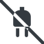 Line, right, wide, horizontal, mirror, prohibited, electricity, plug, charge, charger, electric, plug-solid, electrics, electrical icon