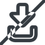 Line, right, wide, sign, in, signin, login, log, log-in, prohibited, connection, sign-in-solid, go-in, connect, sign-in-wide icon