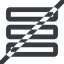 Line, up, wide, horizontal, mirror, prohibited, menu, collapse, bar, expand, list, collapse-menu-wide, burger, hamburger icon