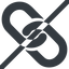 Line, wide, horizontal, mirror, hypertext, prohibited, link, url, href, chain, link-solid icon