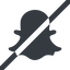 Line, wide, solid, logo, brand, horizontal, mirror, social, network, prohibited, chat, snapshat-solid, snapchat, snap icon