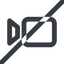 Line, up, wide, horizontal, mirror, youtube, video, prohibited, camera, film, movie, videocamera, videocamera-wide icon