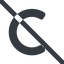 Line, right, wide, prohibited, copy, law, copyright, lience, c, copyright-solid icon