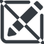 Line, wide, prohibited, pen, pencil, edit, edition, edit-solid icon