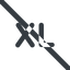 Line, wide, extra, size, large, xl, prohibited, extra-large icon