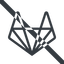 Line, wide, brand, social, network, prohibited, brands, repo, gitlab, gitlab-alt, wolf icon