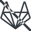 Line, normal, wide, brand, social, network, prohibited, brands, repo, gitlab, wolf icon