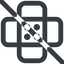 Line, wide, cross, prohibited, medical, plaster, adhesive, bandage, care, medic, band-aid, elastoplast, plaster-cross, plaster-cross-wide,  icon