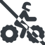 Line, wide, prohibited, riding, bike, cycle, motorbike, motorcycle, biker, quad icon