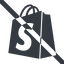 Line, wide, logo, brand, online, prohibited, shop, website, blog, cms, internet, shopify icon