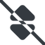 Line, up, wide, prohibited, order, sort-solid, sort icon