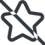 Line, up, normal, wide, solid, star, rate, rating, prohibited, star-wide, favorite icon