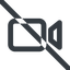 Line, up, wide, youtube, video, prohibited, camera, film, movie, videocamera, videocamera-wide icon