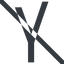Line, wide, logo, brand, search, engine, prohibited, yandex, y icon