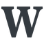 w-alt icon.  icon. Friconix, free collection of beautiful icons.